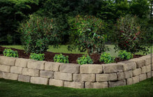 Load image into Gallery viewer, Mini Beltis 3 in. H x 8 in. W x 4 in. D Tan Charcoal Concrete Retaining Wall Block
