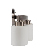 Load image into Gallery viewer, Merington 21.5-in 3-Light Brushed Nickel Transitional Vanity Light
