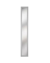 Load image into Gallery viewer, 1-Lite Clear Glass 8 in. x 64 in. x 1 in. Full Side-Lite with White Frame Replacement Glass Panel
