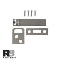 Load image into Gallery viewer, 2-1/2-in Satin Nickel Steel Surface Bolt
