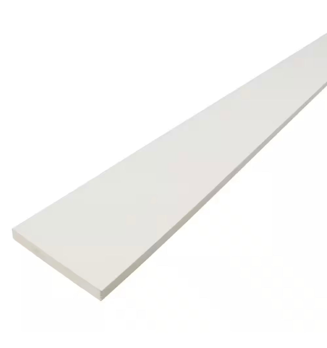 1 in. x 6 in. x 12 ft. Radiata Pine Finger Joint Primed Board
