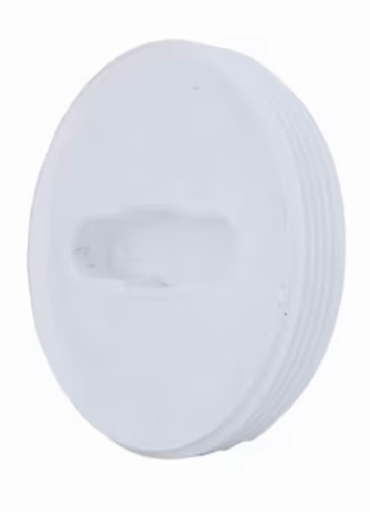 Charlotte Pipe 3-in PVC DWV Male Plug - Schedule 40, NSF Safety Listed - ASTM D 1784, D 2665, D 3311, NSF 14 Compliant