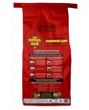Load image into Gallery viewer, Royal Oak Lump Charcoal, All Natural Hardwood Charcoal, 15.4 lbs
