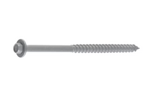 Load image into Gallery viewer, 5-in Gray Ecoat Hex-Head Exterior/Interior Structural Wood Screws (50-Pack)
