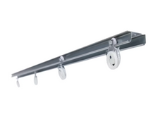 Load image into Gallery viewer, 8-Piece 60-in Bi-pass Door Sliding Closet Door Track Kit

