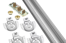 Load image into Gallery viewer, 8-Piece 60-in Bi-pass Door Sliding Closet Door Track Kit
