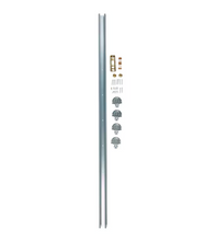 Load image into Gallery viewer, 8-Piece 60-in Bi-pass Door Sliding Closet Door Track Kit

