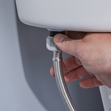 Load image into Gallery viewer, 3/8-in compression x 1/2-in Fip x 20-in Braided Stainless Steel Flexible Faucet Supply Line
