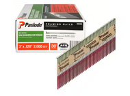 3 in. x 0.120-Gauge 30 -Degree Galvanized Ring Shank Paper Tape Framing Nails (2000 per Box)