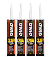 QUAD Advanced 10 oz. White #001 Exterior, Window, Door, and Siding Caulk Sealant