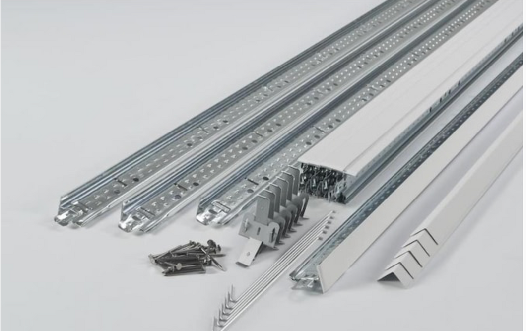 Armstrong Ceilings QuickHang 2-ft x 4-ft white 64-sq ft White Ceiling Grid Kit