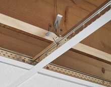 Load image into Gallery viewer, Armstrong Ceilings QuickHang 2-ft x 4-ft white 64-sq ft White Ceiling Grid Kit
