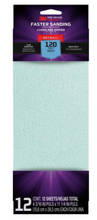 Load image into Gallery viewer, Pro Grade Precision 4 3/16 in. x 11-1/4 in. 120-Grit Drywall Sanding Sheets (12-Pack)
