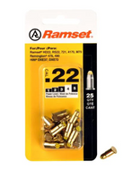 0.22 Caliber Yellow Single Shot Powder Loads (25-Pack)
