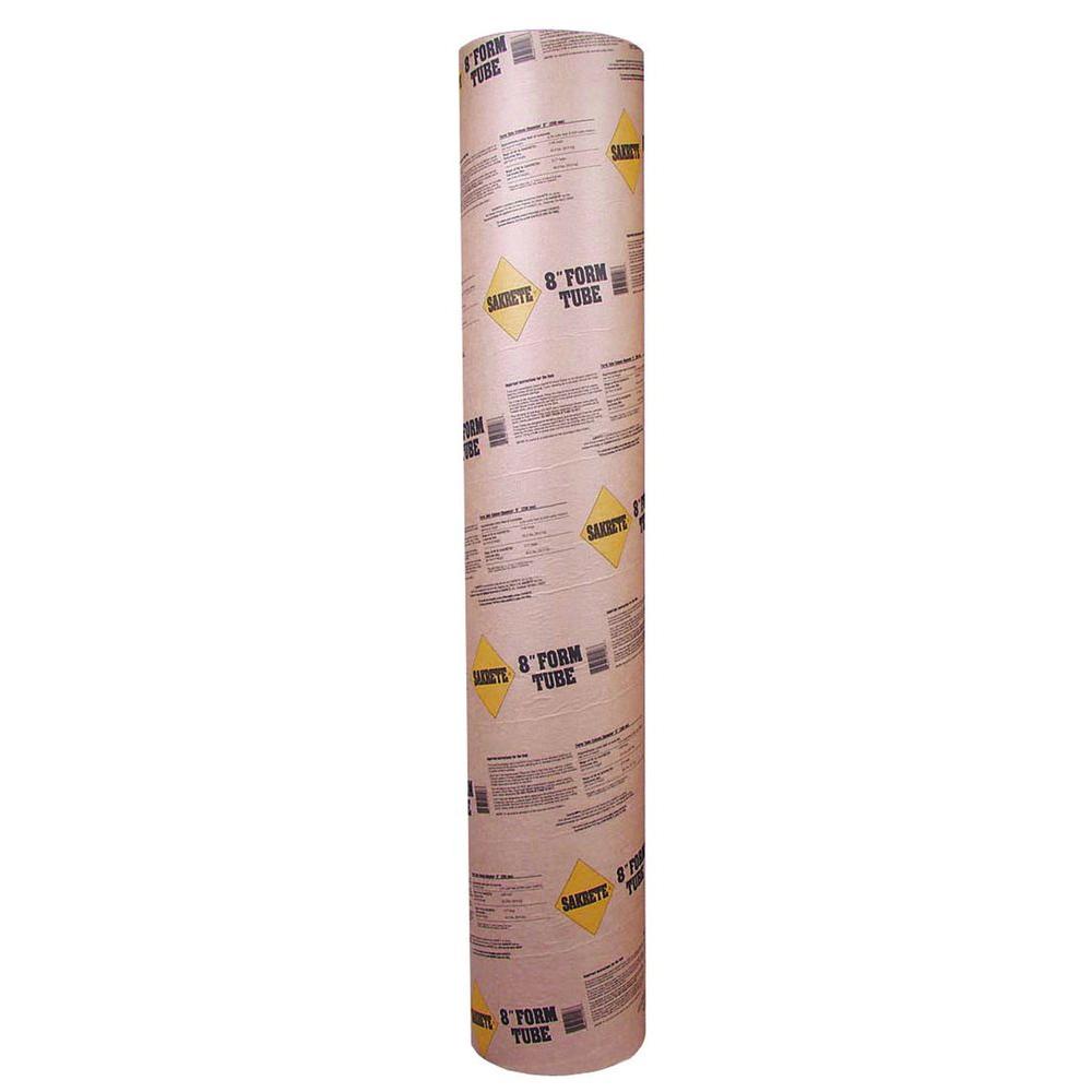 8 in. x 48 in. Concrete Form Tube - Denali Building Supply